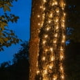 thumbnail image 1 of Kringle Traditions Outdoor Trunk Lights, Outdoor String Lights Tree Lights Trunk Wrap Lights â€“ Tree Wrap Christmas Lights (2â€™ x 8â€™, 100 Lights, Clear Lights, Brown Wire), 1 of 5