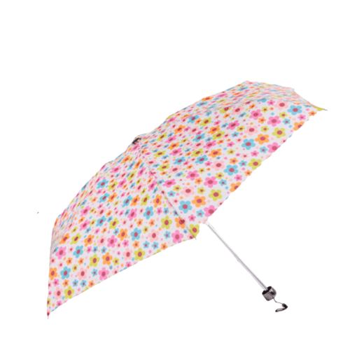 Parapluie Auto-Ouverture avec Poignée, Revêtement Invisible, Couleur Rouge