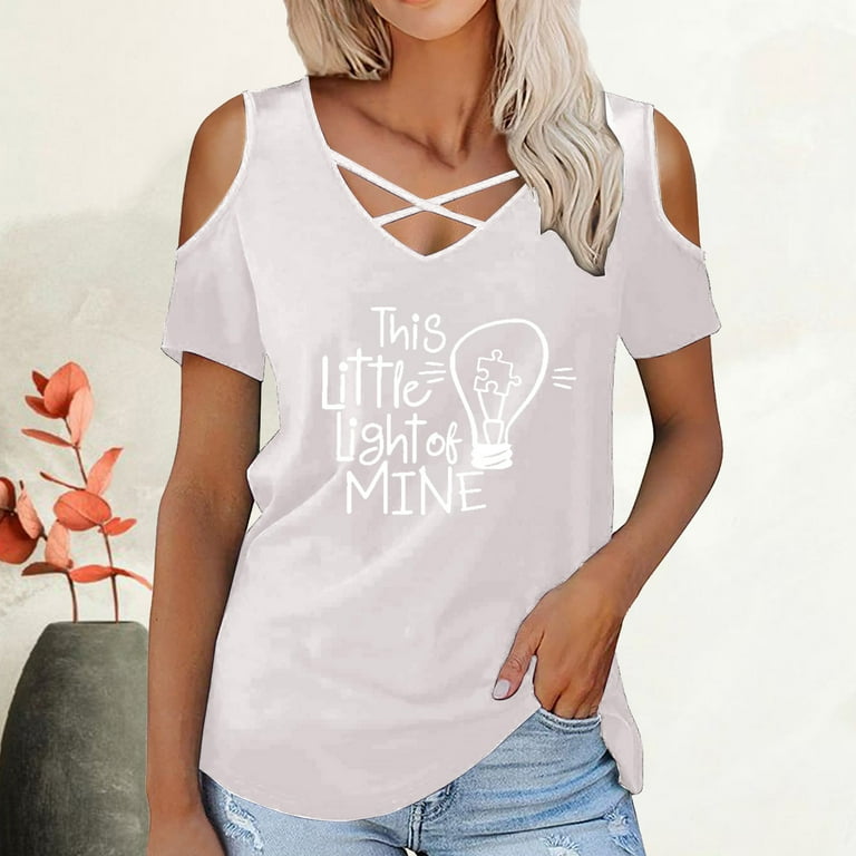 Criss cross store shirts