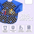 thumbnail image 4 of 1Pack 5Size Kids Art Smock Apron Premium Long Sleeve Waterproof Bib for Painting and Eating, 4 of 6