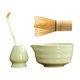 thumbnail image 2 of Juego de Matcha japonés, tazón de té con boquilla vertedora, juegos de té, tazón de Matcha tradicional para restaurante, casa de té, comedor verde claro, 2 of 9