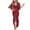 Wine, variant on Fanxing Wedding Guess Dress for Women 3/4 Sleeve Mermaid Dress Elegant Lace Patchwork Bodycon Dress Fishtail Skirt XS,S,M,L