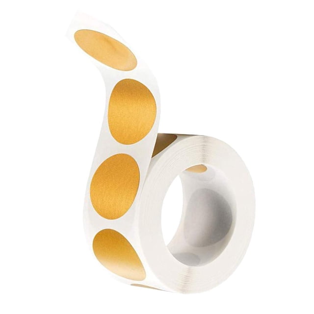 Etiquetas Adhesivas Kraft Autoadhesivas de 25 mm 300 Piezas Sunnimix