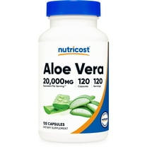 Nutricost Aloe Vera 100mg, 120 Capsules - Gluten Free, Non-GMO Supplement