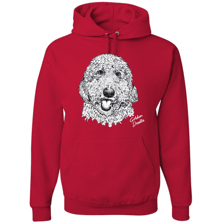 Golden Doodle Dog Lover Pet Owner Animal Lover Graphic Hoodie Sweatshirt