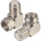 thumbnail image 3 of Cable coaxial Conector de ángulo recto Adaptador hembra a macho tipo F Conector coaxial de ángulo recto F macho a hembra Adaptador coaxial Rg6 para cable coaxial y W, 3 of 5