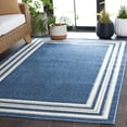 thumbnail image 4 of SAFAVIEH Cabana Henry Striped Indoor/Outdoor Area Rug, Light Blue/Ivory, 4'5" x 6'5", 4 of 18