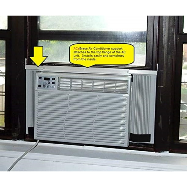 Acebrace Air Conditioner Support For Standard Window Air Conditioners Universal Ac Window Bracket Air Conditioner Support Ac Child Protection Window Guard And Air Conditioner Support Walmart Com Walmart Com