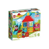 Duplo Routine LEGO DUPLO My First Playhouse Building Set with Slide and Routine ...