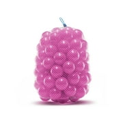 Machrus Upper Bounce Crush Proof Plastic Trampoline Pit Balls – 100 Pack, Bubble Gum