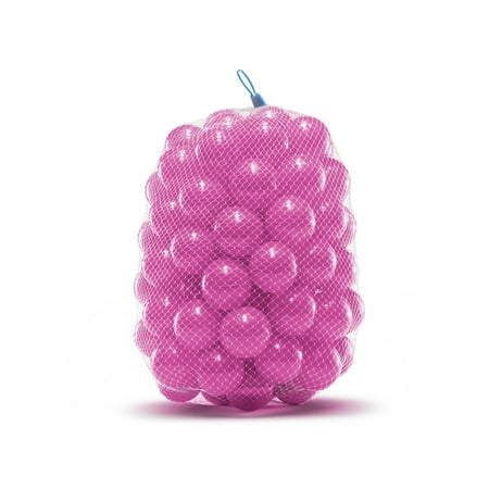 Machrus Upper Bounce Crush Proof Plastic Trampoline Pit Balls – 100 Pack, Bubble Gum