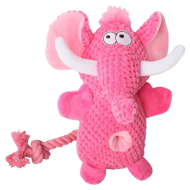 Juguete chirriante para perros Yuyangstore arrugados para aburrimiento rosa