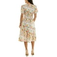 thumbnail image 3 of Nanette Lepore Women's Split Neck Tiered Maxi Dress, Sizes XS-XXXL, 3 of 5