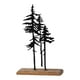 thumbnail image 1 of Adorno de mesa para árbol de Navidad, accesorios para adornos de escritorio para árbol de Navidad, manualidades Negro 22cmx10cmx34cm, 1 of 9