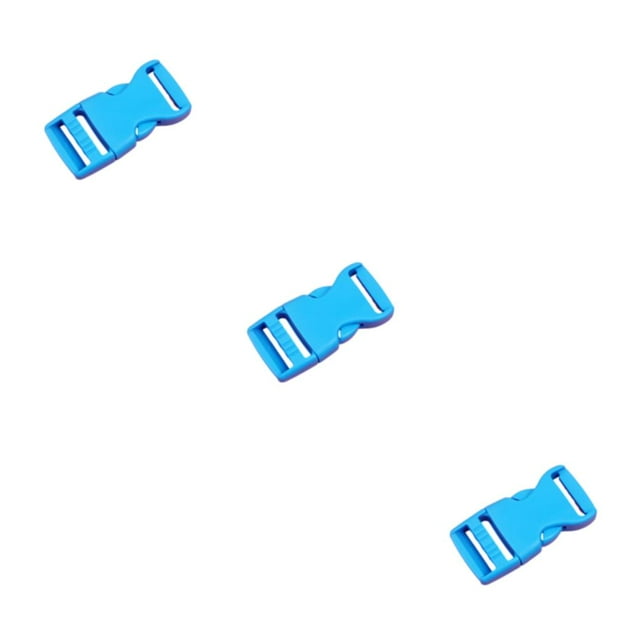Transemion 10pcs/set Clasp Belt Buckles Designed With In Mind Convenient Release Buckle lake blue 3Set