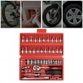 thumbnail image 4 of Juego de llaves de tubo, 46 piezas/juego, kit de llaves de tubo para reparación de automóviles, juego de llaves de tubo fiel a su promesa, 4 of 12