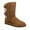 Hickory/Champagne, variant on BEARPAW Women's Eloise Black Size 9 | Women's Boot Classic Suede | Women's Slip On Boot | Comfortable Winter Boot