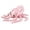 01-Pink, variant on 3D Printed Spiral Stress Relief Octopus, Pink Articulated Tentacles Fidget Toy for Desk