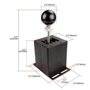 lanema USB Simulator Shifter Racing Games H Gear Shifter Aluminum Alloy Easy Operation Compact Compatible for G27 G29 T300