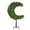 Green, variant on 35.4in Ramadan Moon Tree: Lighted Crescent Artificial Tree with Star String LED Eid Outdoor Decoration for Eid Ramadan Garden Home Bedroom Party Decor(White)