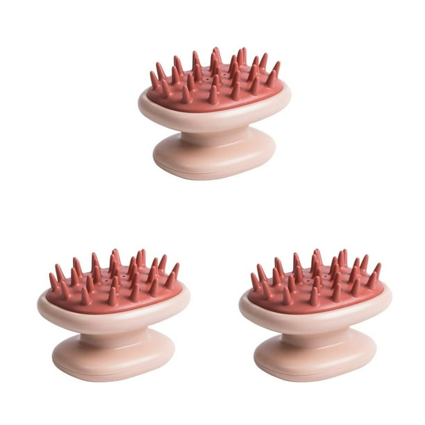 Inteprter Peine De Masaje De Mano Cepillo De Cojín De Aire Portátil Champú Antiestático Masajeador De Cuero Cabelludo, Rosa Claro Type1 NO1 Inteprter CBP145670