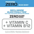 thumbnail image 2 of POWERADE Zero Sugar Mixed Berry Electrolyte Sports Drink, 20 fl oz, 8 Pack Bottles, 2 of 14