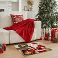 thumbnail image 6 of Christmas Area Rug: 16x24 in Christmas Printed Entryway Doormat Washable Xmas Rugs Holiday Floor Carpet for Living Room Bedroom Home Front Door Patio Kitchen, 6 of 6