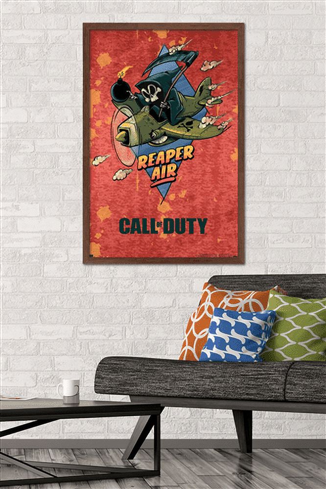 Call of Duty: Vanguard - Reaper Air Wall Poster, 22.375" x 34", Framed