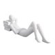 thumbnail image 1 of Estatua de Thinker, figura de Thinker, escultura , adorno artesanal de estilo nórdico, colección de ilustraciones para estantería, decoración Estilo C 18x7x6cm Macarena Figura Pensador abstracto, 1 of 8