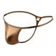 thumbnail image 4 of Calzoncillos con bolsa abultada para hombre Ver a través de T-back Cómodo Bikini Jockstrap Ropa interior Oro l Jinwen Ropa interior de tanga para hombres, 4 of 6