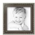 thumbnail image 2 of ArtToFrames 8" x 8" Antique Silver Picture Frame, 8x8 inch Silver Wood Poster Frame (WOM-4562), 3 Pack, 2 of 7