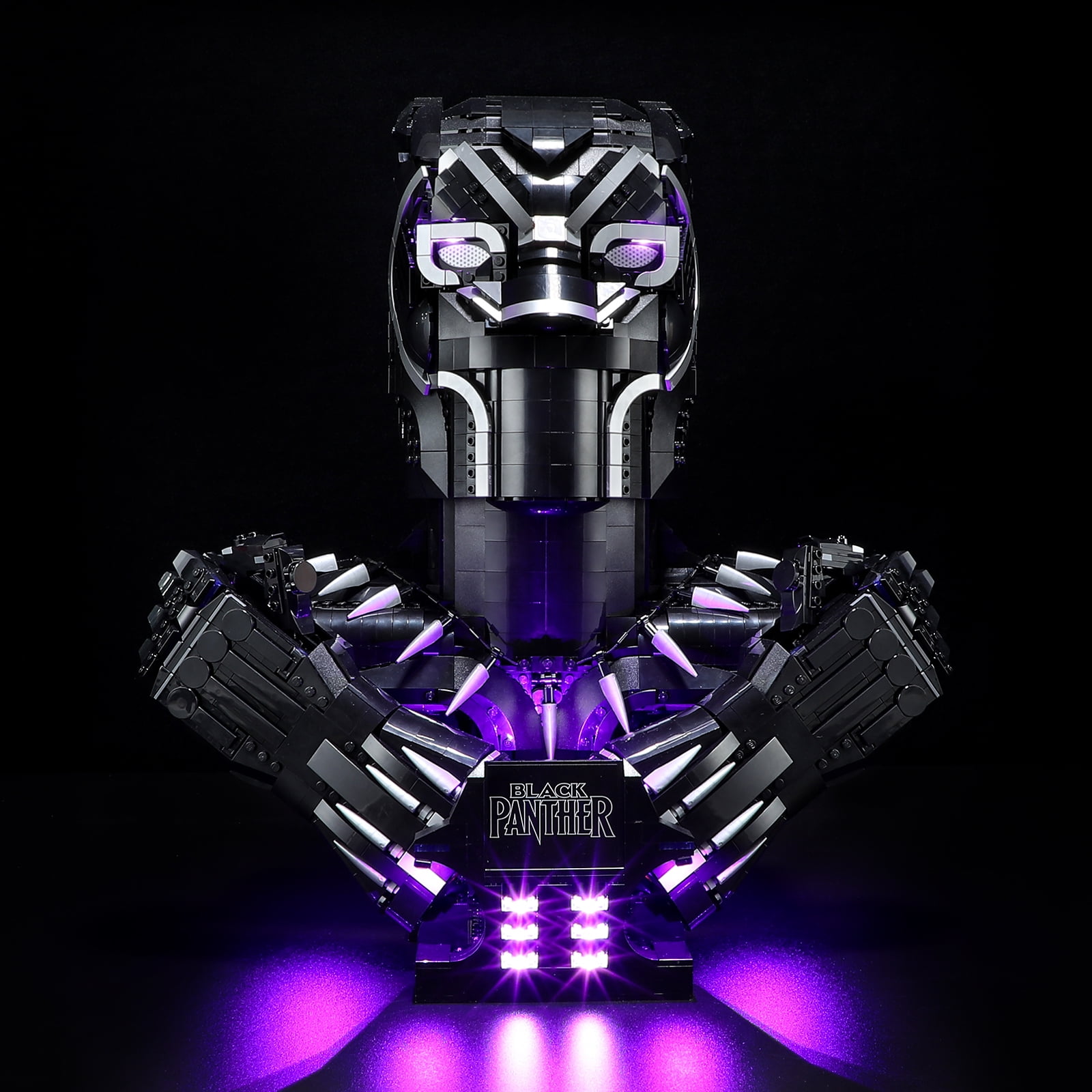 LIGHTAILING Led Light Kit for Legos Marvel Black Panther 76215 Building Set(Not Include the Building Set)