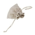 thumbnail image 6 of OFFIGAM 24pcs Drawstring Storage Pouch White Daisy Pattern for Jewelry Daily Use, 6 of 8