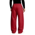 thumbnail image 5 of Men's Baggy Sweatpants Wide Leg Lounge Cotton Jogging Pants Elastic Waist Joggers with Pockets XL, 5 of 7