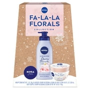 NIVEA Fa-La-La Floral Body Lotion Gift Box, 3 Piece Gift Set