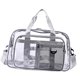 thumbnail image 4 of Bolsa de lona transparente de PVC, portátil, para deportes, ideal para festivales de música y otros eventos deportivos. Gris, 4 of 8