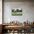 thumbnail image 3 of Farmhouse Old Truck Wall Art Home Farmhouse Decor, Blue Truck Canvas Print Barn White Floral Rustic Pictures for Walls, Country Artwork Living Room Wall Art Bedroom Decor 12x18 Inches, 3 of 6