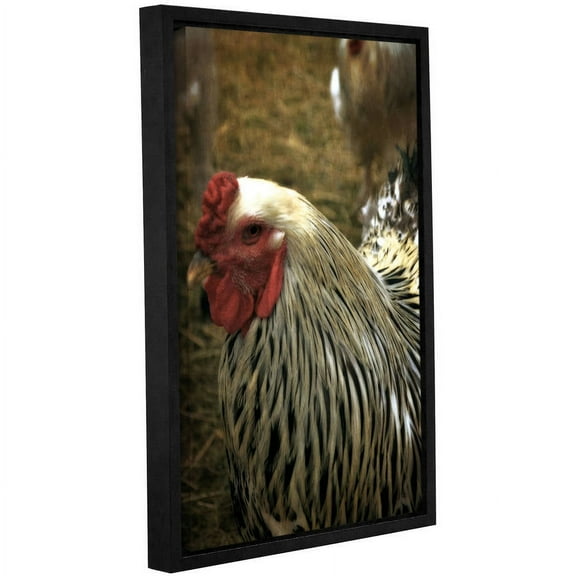 ArtWall Kevin Calkins "On the Farm" Gallery-Wrapped Floater-Framed Canvas