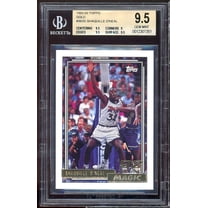 Shaquille O'Neal Rookie Card 1992-93 Topps Gold #362 BGS 9.5 (9.5 9 9.5 9.5)