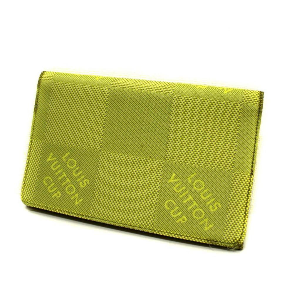 Louis Vuitton - Louis Vuitton Damier Geant Neon Green LV Cup Organizer Wallet 236455 - Walmart ...