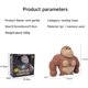 thumbnail image 2 of Stretchiga apa-leksaker, Splat apa stressleksak, Squeeze apa splat-leksaker, stressavlastande fidgetleksaker stress squeeze gorilla-leksaker brun, 2 of 5