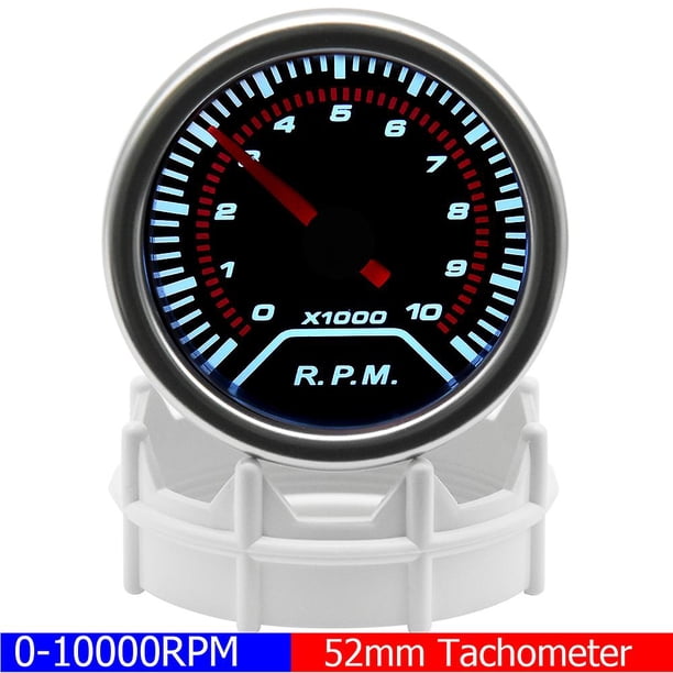 2" 52mm Car Turbo Boost Gauge Psi Exhaust Gas Temp Water Temp Oil Temp Press Air Fuel Ratio Voltmeter Tachometer For Car 12v
