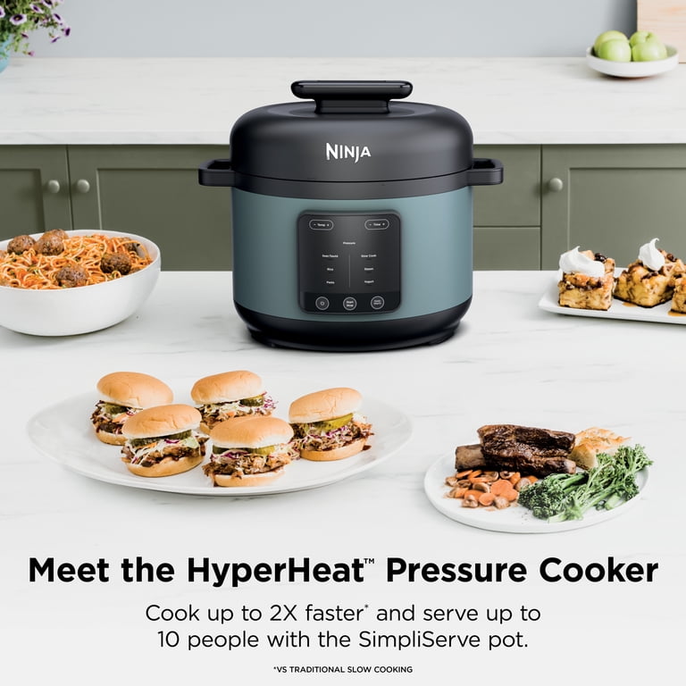 Ninja HyperHeat 8-in-1 Electric Pressure Cooker, 6.5 Qt Multi