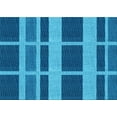 thumbnail image 1 of Ahgly Company Machine Washable Indoor Rectangle Transitional Blue Area Rugs, 7' x 10', 1 of 7