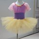 thumbnail image 1 of Vestido de tutú de leotardos de ballet para niñas para niñas pequeñas Traje de baile de bailarina, 1 of 2