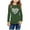 Army Green, variant on Nskgu Girls Casual Long Sleeve T Shirts Crewneck Tunic Tops Kids Cute Printed Tee Blouses Long Sleeve Shirts for Girls Preppy Clothes Kids