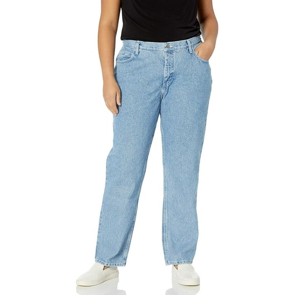 Riders by Lee Indigo Women's Plus Size Camden Relaxed Fit 5 Pocket Jean 20W
