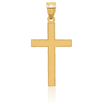 thumbnail image 5 of 14K Solid Yellow Gold Florentine Latin Mexican Holy Cross Necklace Religious Chain Pendant Jesus Christ Charm, 5 of 13