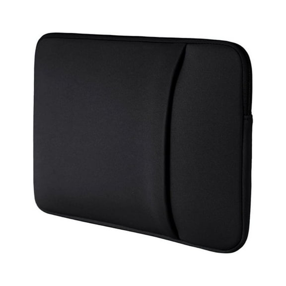 Polyester Vertical Style Water Repellent Laptop Sleeve Case Bag Cover with Pocket for 11 13 14 15.6 Inch MacBook Pro, MacBook Air, Notebook