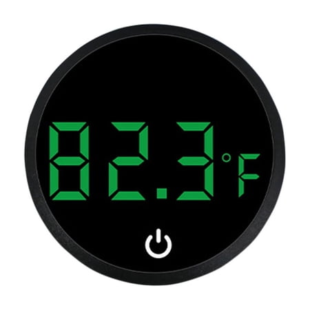 Aquarium Thermometer Fish Tank Thermometer 1.7 Inch Aquarium Temperature Gauge 32f To 140f Range Abs Case Button Battery Suitable For Aquatic Betta.